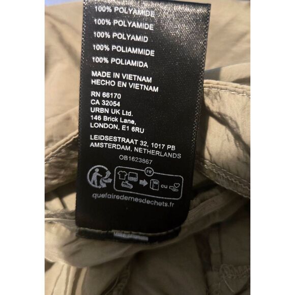 Urban Outfitters UO Lyla Ruched Pants Size Small Green Balloon - Picture 6 of 6